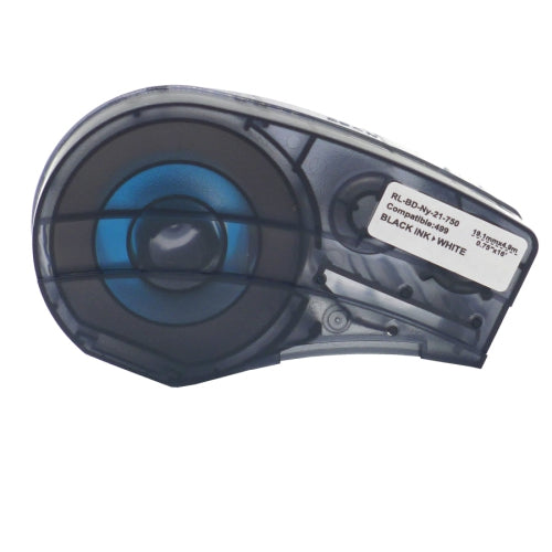 Brady M21-750-499 Vinyl Label Tape (Black on White)