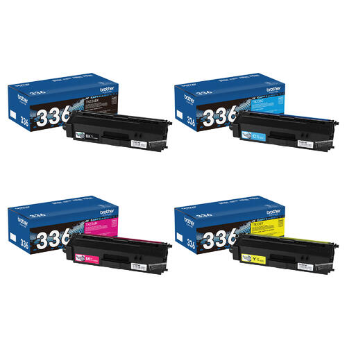 Brother TN336 Toner Cartridge High Yield - Genuine OEM