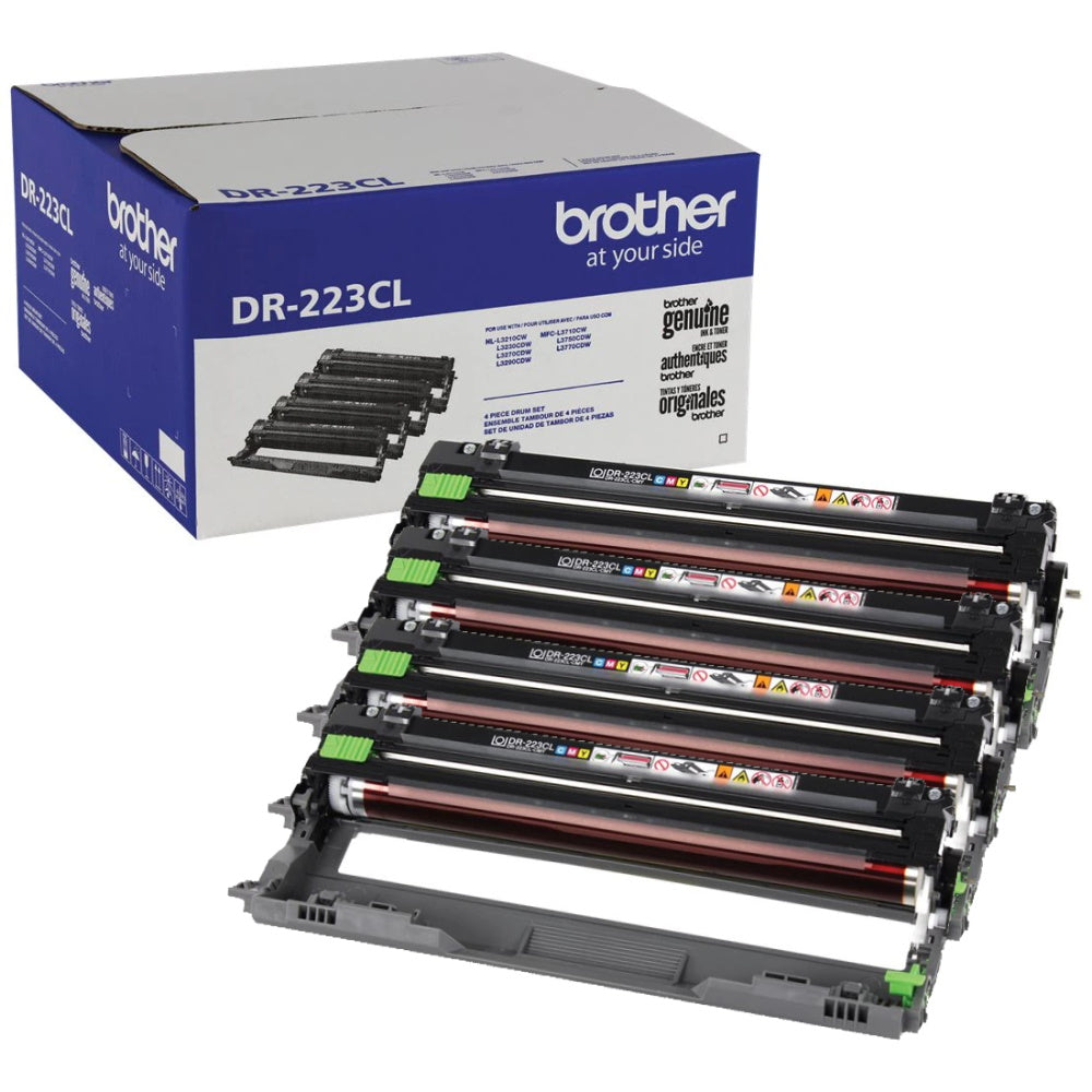 Brother DR223CL Drum Unit Pack - 4 - Genuine OEM