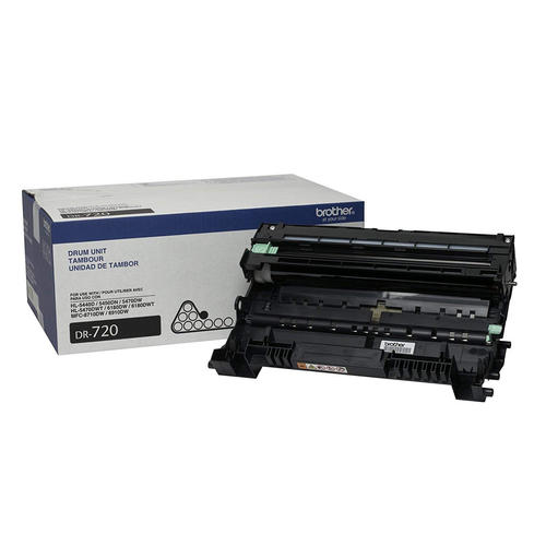 Brother DR720 Black Drum Unit - Genuine OEM