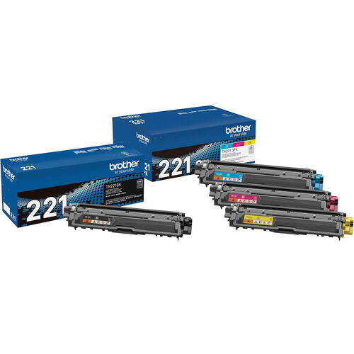 Brother TN221 Toner Cartridge - Genuine OEM