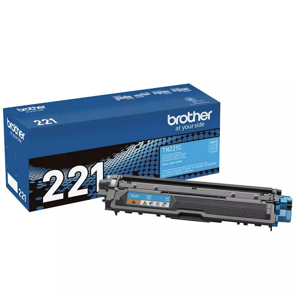 Brother TN221 Toner Cartridge - Genuine OEM