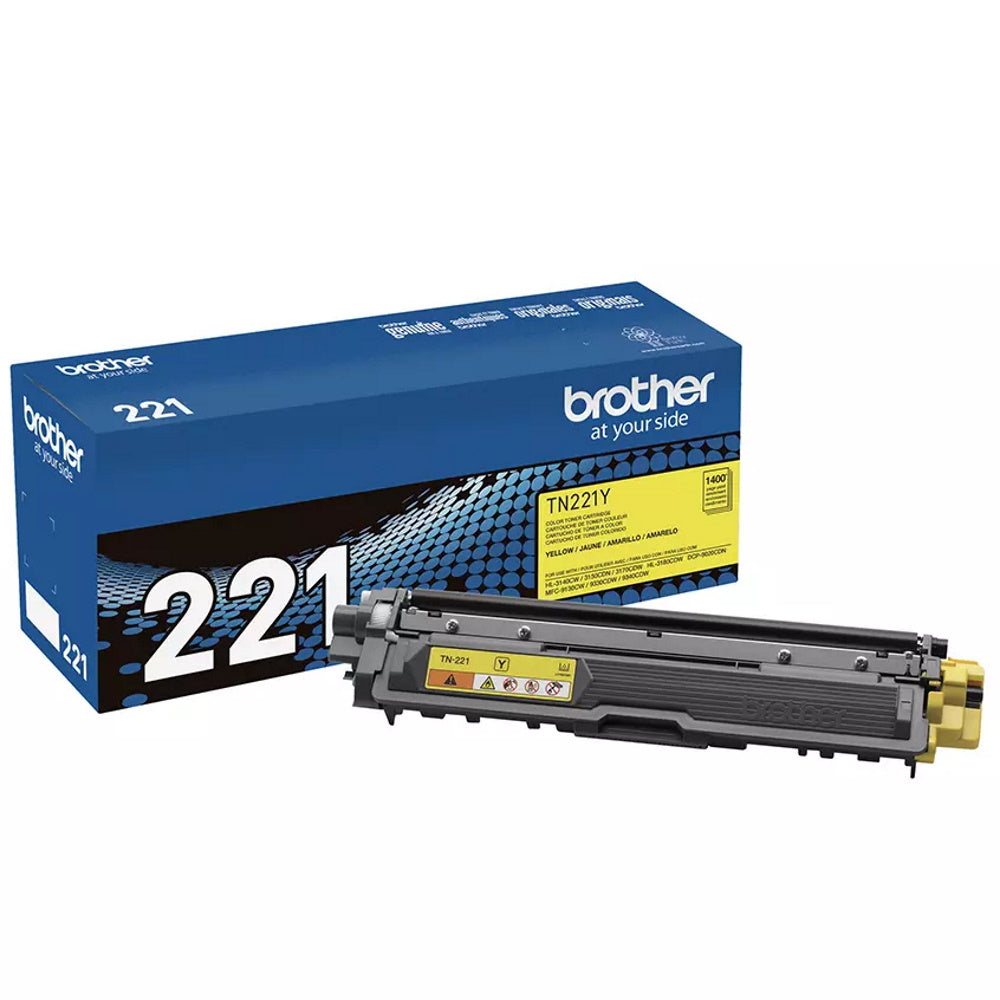 Brother TN221 Toner Cartridge - Genuine OEM