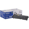 Brother TN360 Black Toner Cartridge High Yield - Genuine OEM