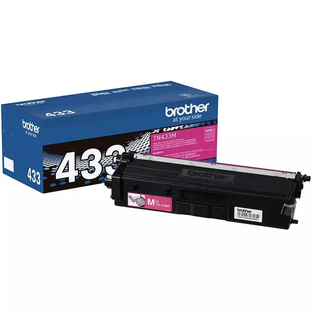 Brother TN433 Toner Cartridge High Yield - Genuine OEM