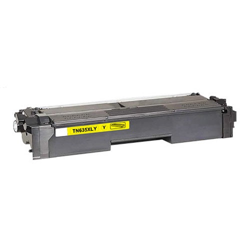 Brother TN635XL Yellow Toner Cartridge High Yield - Compatible