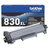 Brother TN830XL Black Toner Cartridge High Yield - Genuine OEM