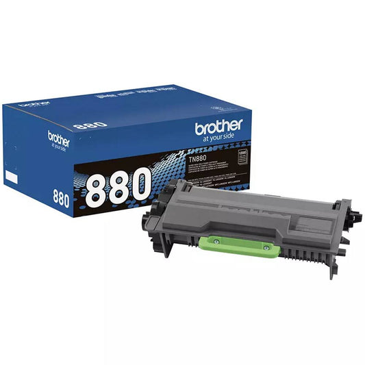 Brother TN880 Black Toner Cartridge Super High Yield - Genuine OEM