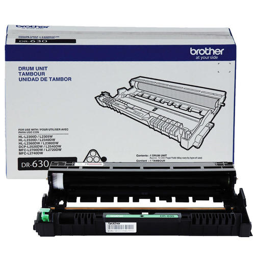 Brother DR630 Black Drum Unit - Genuine OEM