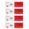 Canon 045 Toner Cartridges Pack of 4 - Genuine OEM