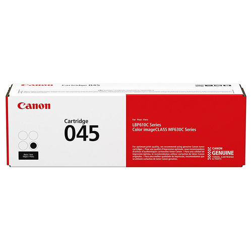Canon 045 1242C001 Black Toner Cartridge - Genuine OEM