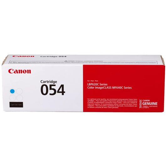 Canon 054 3023C001 Cyan Toner Cartridge - Genuine OEM