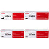 Canon 054H Toner Cartridges High Yield Pack of 4 - Genuine OEM