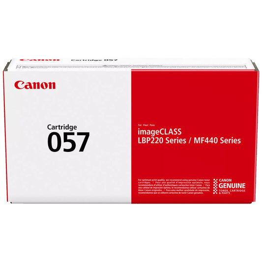 Canon 057 3009C001 Black Toner Cartridge - Genuine OEM