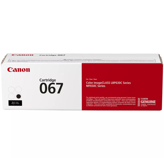 Canon 067 5102C001 Black Toner Cartridge - Genuine OEM