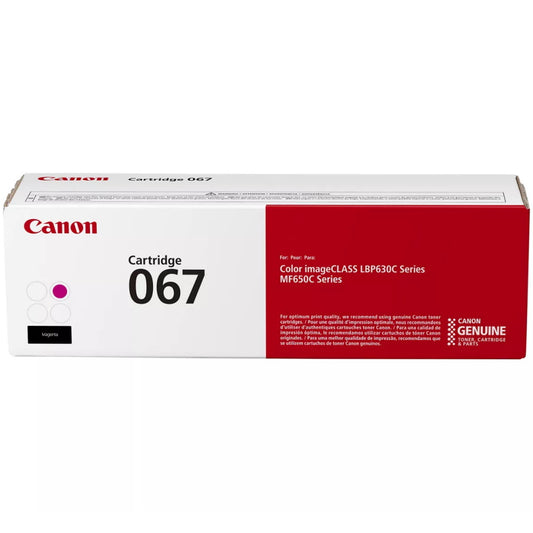 Canon 067 5100C001 Magenta Toner Cartridge - Genuine OEM