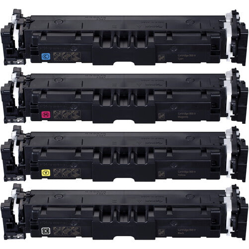 Canon 069H Toner Cartridges Pack - 4 High Yield - With Chip