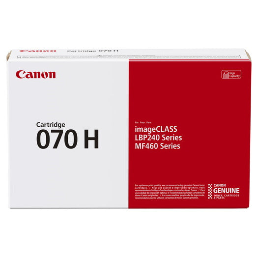 Canon 070H 5640C001 Black Toner Cartridge High Yield - Genuine OEM
