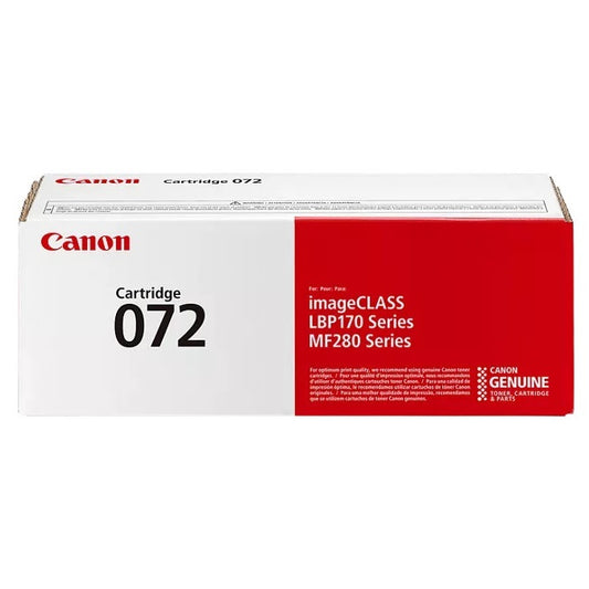 Canon 072 5647C001 Black Toner Cartridge - Genuine OEM