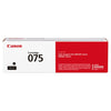Canon 075 6365C001 Black Toner Cartridge - Genuine OEM