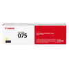 Canon 075 6362C001 Yellow Toner Cartridge - Genuine OEM