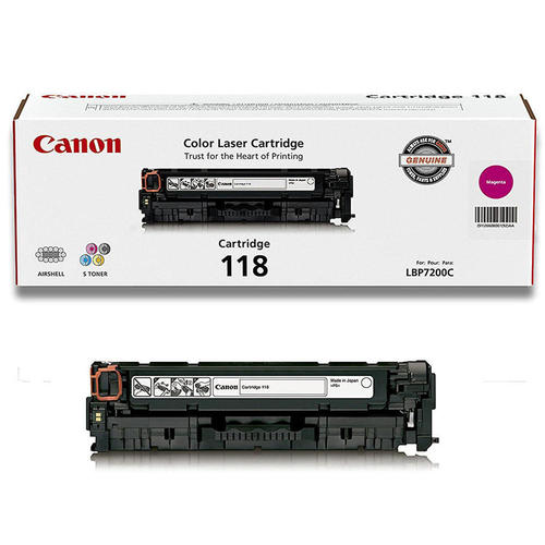 Canon 118 2660B001AA Magenta Toner Cartridge - Genuine OEM
