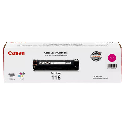 Canon 116 1978B001AA Magenta Toner Cartridge - Genuine OEM