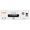 Canon 116 1980B001AA Black Toner Cartridge - Genuine OEM