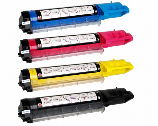Dell 341-3568 341-3569 341-3570 341-3571 Toner Cartridges Pack of 4