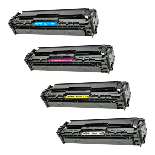HP 125A Toner Cartridges Pack - 4