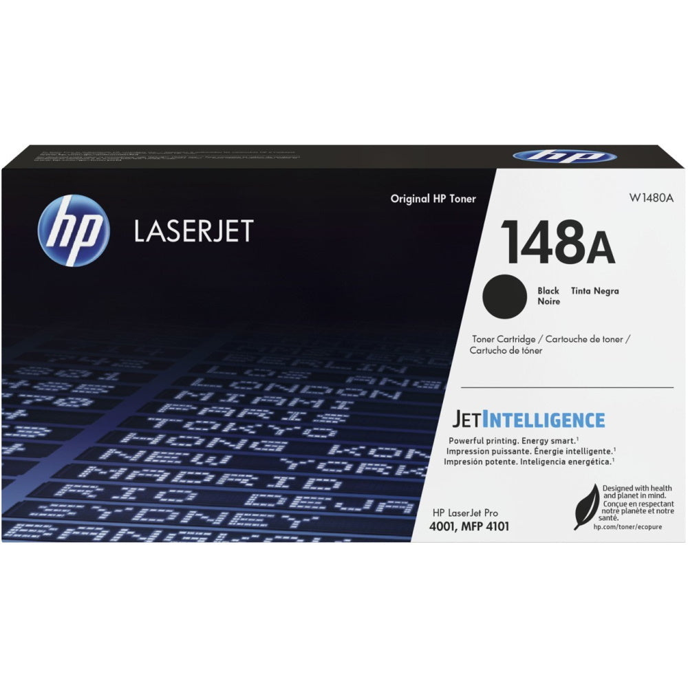 HP 148A W1480A Black Toner Cartridge - Genuine OEM