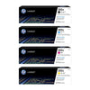 HP 202X Toner Cartridges High Yield Pack of 4 - Genuine OEM