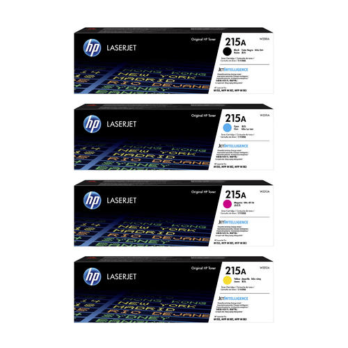 HP 215A Toner Cartridges Pack of 4 - Genuine OEM