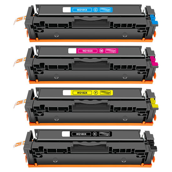 HP 218X Toner Cartridges High Yield Pack of 4