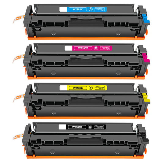 HP 218X Toner Cartridges High Yield Pack of 4