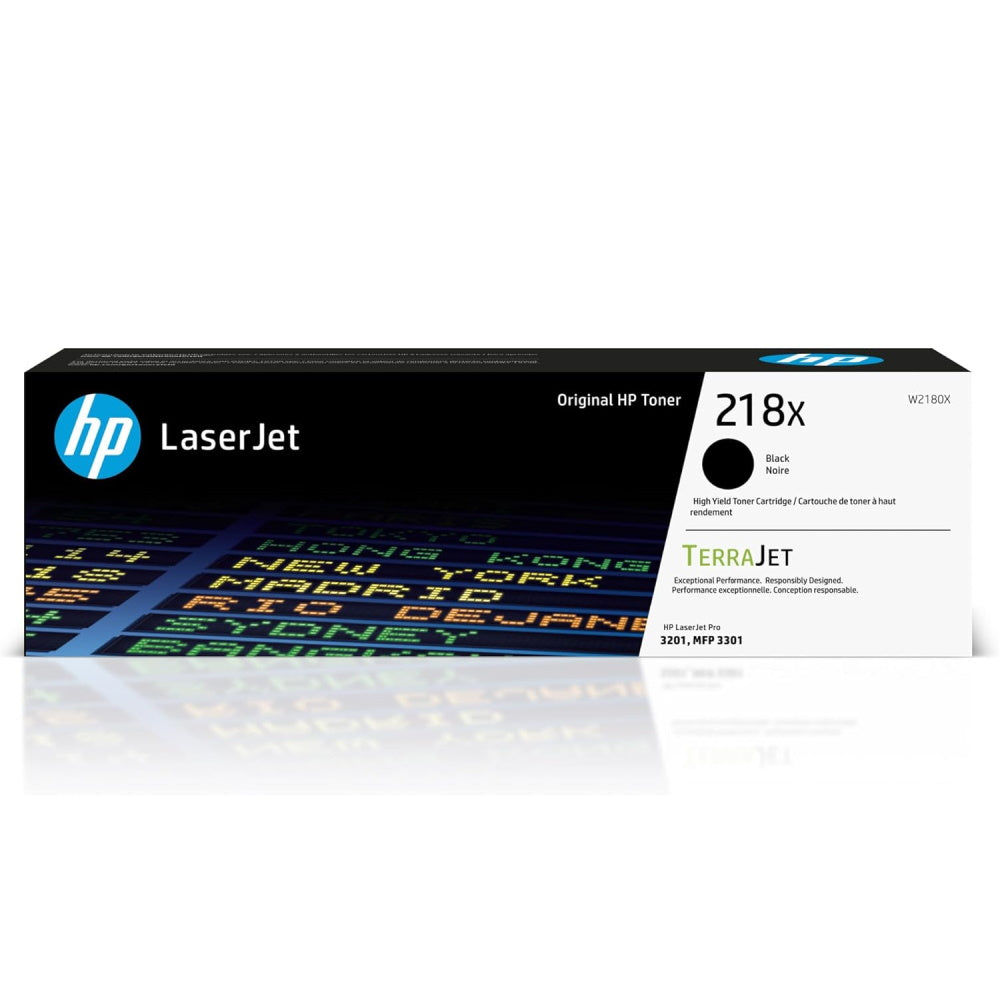 HP 218X W2180X Black Toner Cartridge High Yield - Genuine OEM