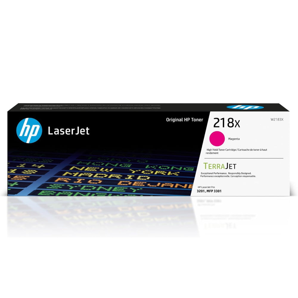 HP 218X W2183X Magenta Toner Cartridge High Yield - Genuine OEM