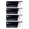 HP 410X Toner Cartridges High Yield Pack of 4 - Genuine OEM