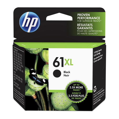 HP 61XL C0PA4AN Black Ink Cartridge High Yield - Genuine OEM