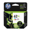 HP 62XL C2P07AN Tri-Color Ink Cartridge High Yield - Genuine OEM