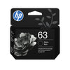 HP 63 F6U62AN Black Ink Cartridge - Genuine OEM