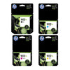 HP 902XL Ink Cartridges High Yield Pack of 4 - Genuine OEM