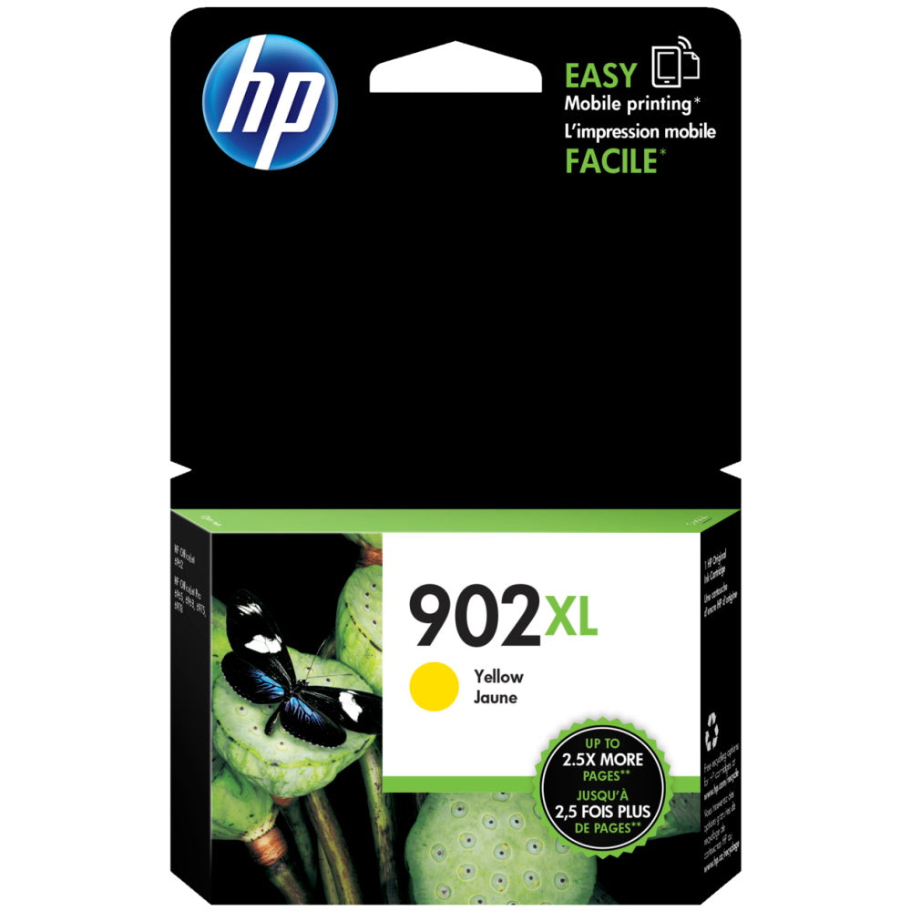 HP 902XL T6M10AN Yellow Ink Cartridge High Yield - Genuine OEM