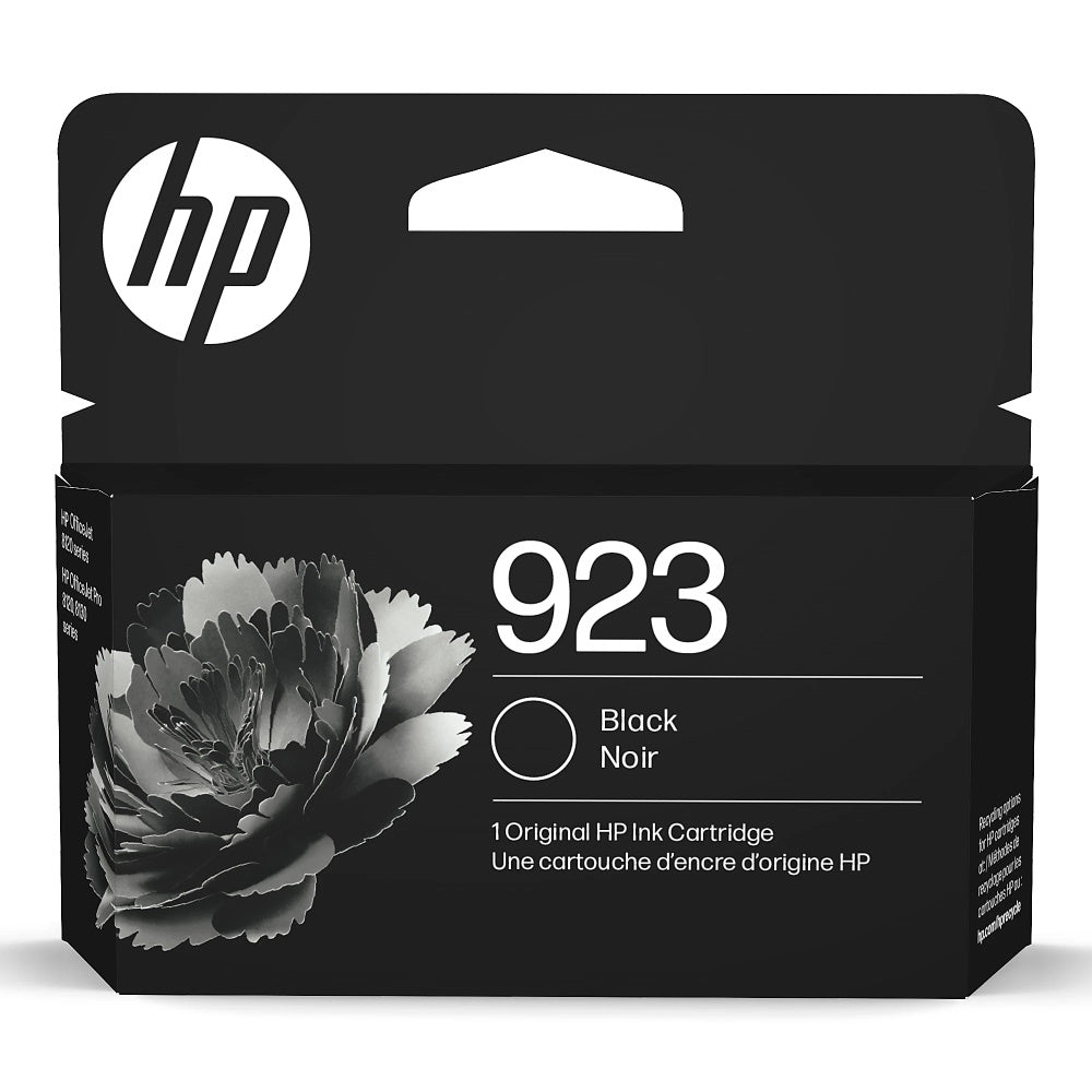 HP 923 4K0T3LN Black Ink Cartridge - Genuine OEM
