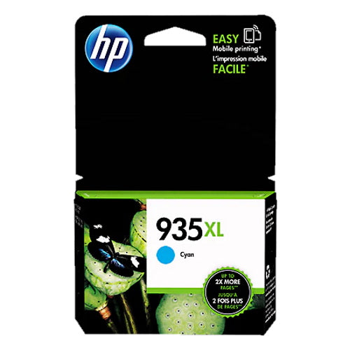 HP 935XL C2P24AN Cyan Ink Cartridge High Yield - Genuine OEM