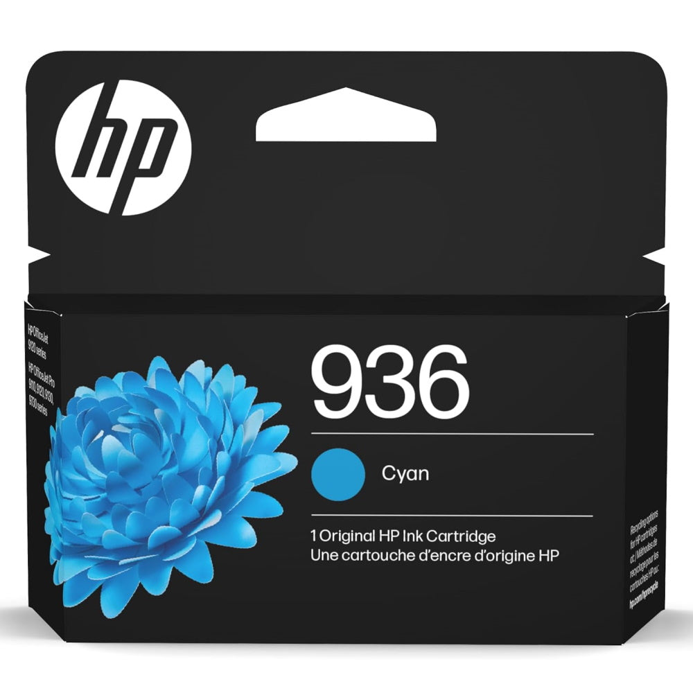 HP 936 4S6U9LN Cyan Ink Cartridge - Genuine OEM