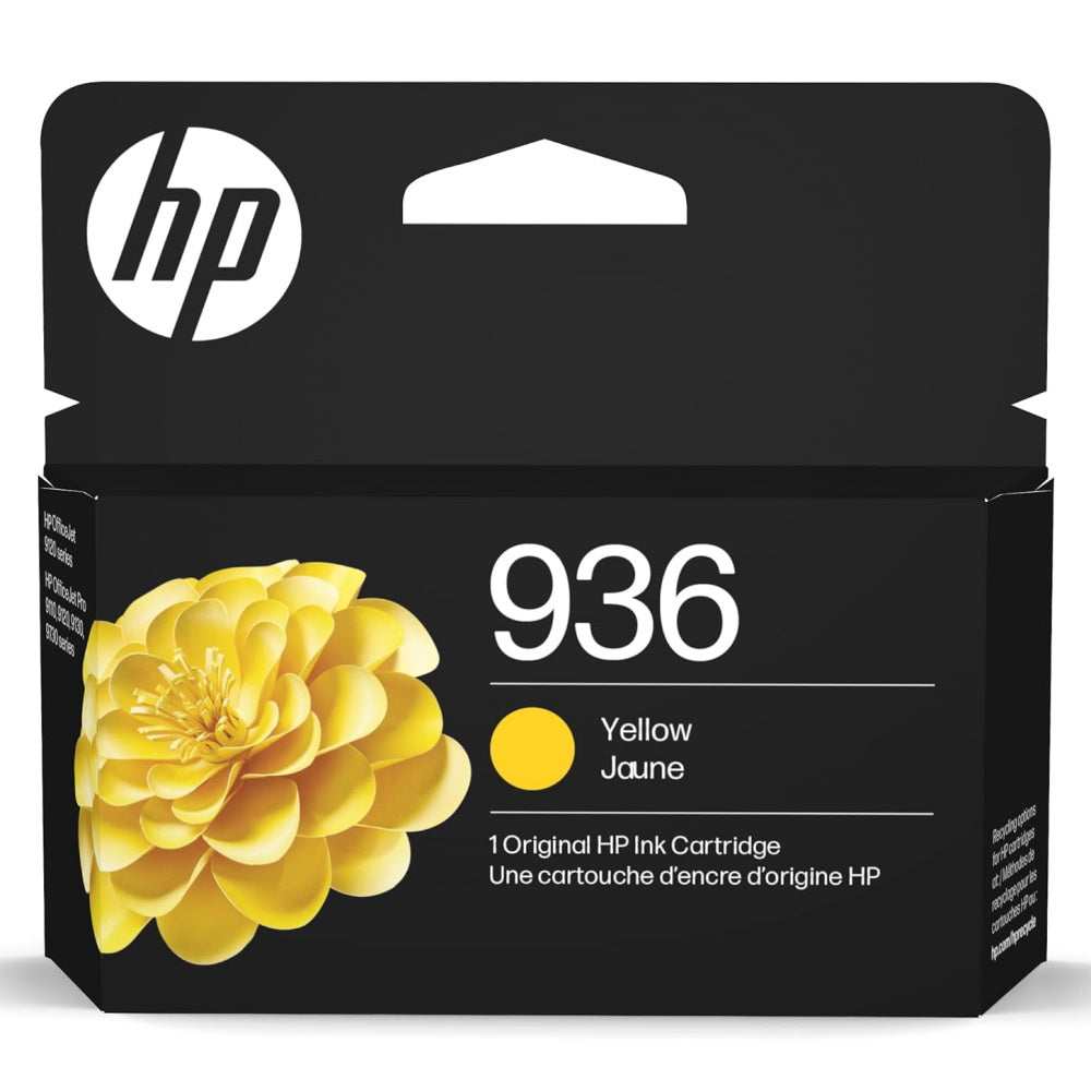 HP 936 4S6V1LN Yellow Ink Cartridge - Genuine OEM