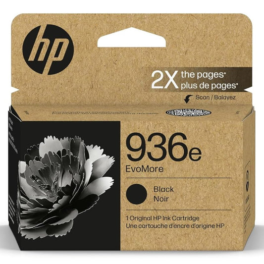 HP 936e 4S6V6LN Black Ink Cartridge High Yield - Genuine OEM