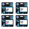 HP 962 Ink Cartridges Pack of 4 - Genuine OEM