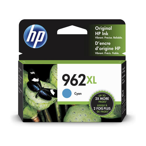 HP 962XL 3JA00AN Cyan Ink Cartridge High Yield - Genuine OEM